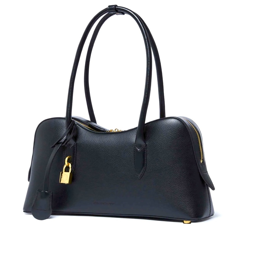 Black Leather Handbag